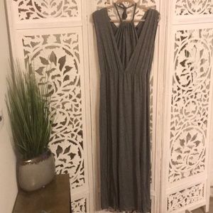 Grey maxi dress